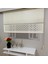 LZR1045 Çift Mekanizmalı Lazer Kesim Tül ve Stor Perde Krem 90 x 200 cm. 1