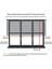 LZR1045 Çift Mekanizmalı Lazer Kesim Tül ve Stor Perde Sütlü Kahverengi 110 x 200 cm. 5