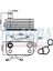 Rover Freeer1 Td4 Uyumlu Motor Yağ Soğutucusu PBC101370L 2