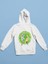 Beyaz Unisex Rick And Morty Kapüşonlu Erkek Sweatshirt Hoodie 1