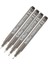 Teknik Çizim Kalemi 0.2 - 0.4 - 0.6 - 0.8 mm Siyah 4 Lü Set Artline Drawing Teknik Çizim Kalemi 1