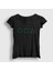 Kadın Siyah Green Symbols Squid Game T-Shirt 1