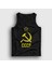 Unisex Siyah Logo CCCP Sovyetler Birliği Atlet 1