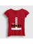 Kadın Kırmızı Kostüm Noel Baba Santa Claus Yılbaşı T-Shirt 1
