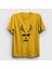 Unisex Sarı Male Deer Yılbaşı T-Shirt 1