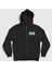 Unisex Siyah Seong Gi Hun 456 Squid Game Fermuarlı Kapüşonlu Sweatshirt 1