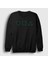 Unisex Siyah Green Symbols Squid Game Sweatshirt 1