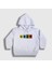 Unisex Çocuk Beyaz Chars Anime Avatar The Last Airbender Kapüşonlu Sweatshirt 1