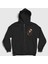 Unisex Siyah Chrollo Lucilfer V4 Anime Hunter X Hunter Fermuarlı Kapüşonlu Sweatshirt 1