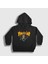 Unisex Çocuk Siyah Skull Thrasher Kapüşonlu Sweatshirt 1