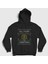 Unisex Siyah Bitcoin For Christmas Yılbaşı Kapüşonlu Sweatshirt 1