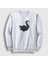 Unisex Beyaz Origami Swan Prison Break Sweatshirt 1