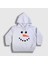 Çocuk Beyaz Snowman Kardan Adam Yılbaşı Kapüşonlu Sweatshirt 1