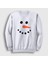 Beyaz Snowman Kardan Adam Yılbaşı Sweatshirt 1