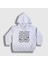 Unisex Çocuk Beyaz 95 K Pop Jimin Bts Kapüşonlu Sweatshirt 1