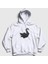 Unisex Beyaz Origami Swan Prison Break Kapüşonlu Sweatshirt 1