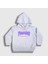 Unisex Çocuk Beyaz Logo V2 Thrasher Kapüşonlu Sweatshirt 1