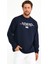 Süperlife Bisiklet Yaka Tokyo Basklıl Sweat SPR22SW134 2