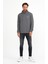 Süperlife Dökümlü Şal Yaka Brooklyn Baskılı Sweat SPR22SW143 1