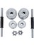 Döküm Plaka Dambıl Seti Çantalı Dumbell Set 15 kg 3