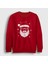 Unisex Kırmızı Noel Baba Santa Claus Yılbaşı Sweatshirt 1