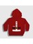 Unisex Çocuk Kırmızı Kostüm Noel Baba Santa Claus Yılbaşı Kapüşonlu Sweatshirt 1