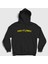 Unisex Siyah Propaganda CCCP Sovyetler Birliği Kapüşonlu Sweatshirt 1