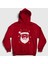 Unisex Kırmızı Noel Baba Santa Claus Yılbaşı Kapüşonlu Sweatshirt 1