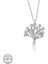 Swarovski Taşlı Gümüş Hayat Ağacı Kadın Kolye 1