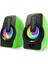 Rms-G7 Falsetto Gaming USB Yeşil Speaker 2