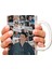 Friends Joey Fotoğraf Albümü Üç Tarafı Baskılı Beyaz Porselen Kupa 3