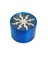 Mavi Renk 63 mm. Grinder Herbal Öğütücüsü Parçalayıcı pt55mv 1