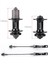 Mtb Disk Fren Hub Set Hızlı Yayın 32 Delik Kırmızı Ön (Yurt Dışından) 4