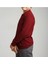 Unisex Bordo Uzun Kol Polo Yaka Lakos T-Shirt 2