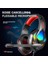 H100 E-Spor Oyun Rgb Işık Kablolu Kulaklık Kırmızı (Yurt Dışından) 3