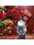 Hareketli Şekil Peluş Baba Noel Oyuncak Asılı Yakacak Odun (Yurt Dışından) 3