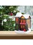 Reçine Mini Noel Kar Evi LED Sıcak Işık Dekorasyon (Yurt Dışından) 2