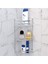 3 KATLI BANYO KÖŞELİĞİ KROM ES076 1