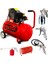 50 Litre Hava Kompresörü 2 Hp 8 Bar ve 5li Havalı Set 1