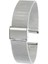 22MM Saat Kordonu Çelik Hasır Silver Örgü Kordon 2