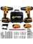 Power Tools 52 Volt 6.0 Amper Cheers Seri Darbeli Çift Akülü 27 Parça Uç Setli Şarjlı Vidalama Matkap 1