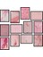 Pembe 12 Parça Mdf Tablo 1