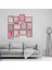 Pembe 12 Parça Mdf Tablo 2