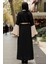 Neva Style - Kolları Detaylı Bej Tesettür Abaya 55510BEJ 2