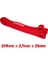Latex Güç Bandı 21MM Orta Kırmızı 1
