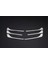 Mercedes Vito W447 2014-2020 Uyumlu Krom Ön Panjur Dar Model 5 Parça Paslanmaz Çelik 1