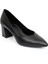 Gönderi(R) Hakiki Deri Sivri Burun Orta Kalın Topuklu Kadın Ayakkabı 24170