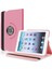Apple iPad Air Kılıf Dönebilen 360 Derece Ayarlanabilir Kılıf - Pembe 1