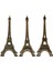 F Fityle Retro Alaşım Bronz Ton Paris Eyfel Kulesi Heykelcik Heykeli Model Dekor 15 cm (Yurt Dışından) 4