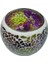 F Fityle Mozaik Cam Mumluk Tealight Adalet Tutucu Düğün Parti Decor_ E (Yurt Dışından) 4